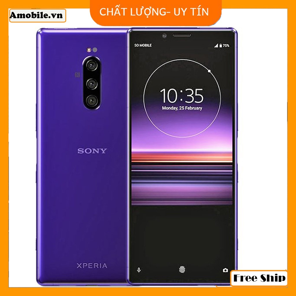[Free Ship] Điện Thoại Sony Xperia 1 nhật 1sim/ Sony X1 quốc tế 2sim giá tốt/ Ram6Gb/Room128Gb chip rồng S855 cực mạnh